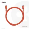 CLUB3D USB2 Type-C kahesuunaline USB-IF sertifitseeritud andmekaabel 480Mb, PD 240W(48V/5A) EPR M/M 3m / 9.84 ft