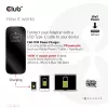 CLUB3D reisilaadija 140 W GaN-tehnoloogiaga, ühe pordiga USB Type-C, Power Delivery (PD) 3.1 tugi
