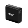CLUB3D reisilaadija 140 W GaN-tehnoloogiaga, ühe pordiga USB Type-C, Power Delivery (PD) 3.1 tugi