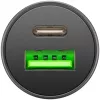 Goobay kahe USB-ga auto kiirlaadija USB-C PD 45 W Must