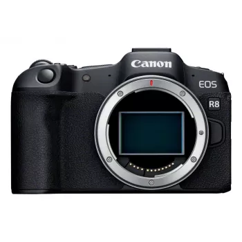Canon EOS R8 + RF 24-50mm F4.5-6.3 IS STM Kit, 24.2 MP, 6000 x 4000 pikslit, CMOS, 4K Ultra HD, puuteekraan, must