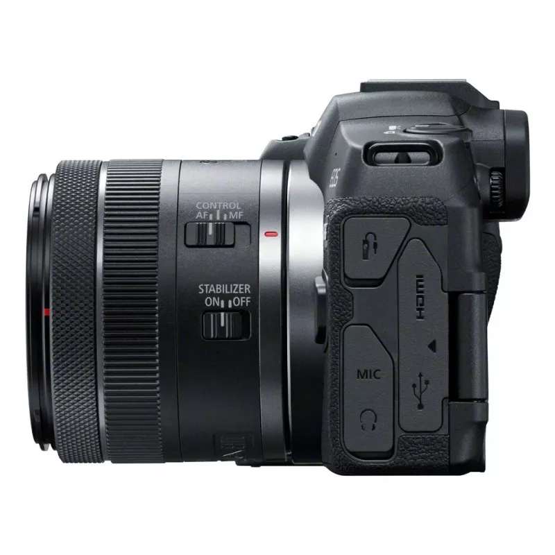 Canon EOS R8 + RF 24-50mm F4.5-6.3 IS STM Kit, 24.2 MP, 6000 x 4000 pikslit, CMOS, 4K Ultra HD, puuteekraan, must