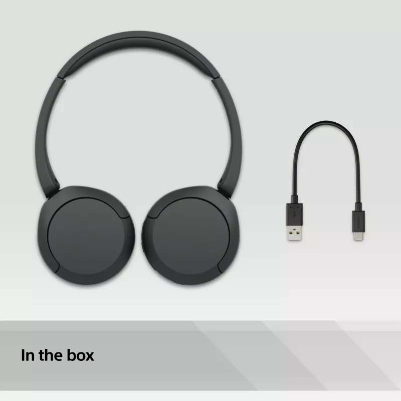 Sony WH-CH520 peakomplekt Juhtmevaba Peapael Kõned/Muusika USB USB-C Bluetooth Must