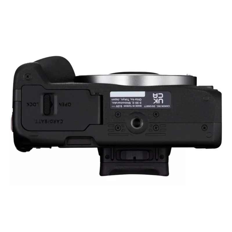Canon EOS R50, must + RF-S 18-45mm F4.5-6.3 IS STM komplekt, 24,2 MP, 6000 x 4000 pikslit, CMOS, 4K Ultra HD, puuteekraan, must