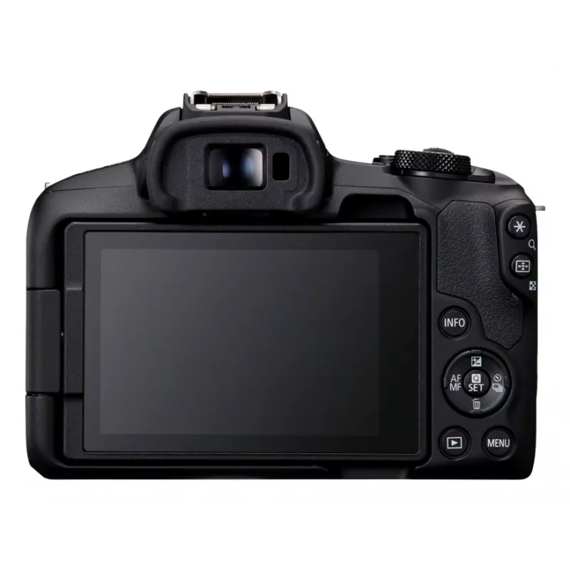 Canon EOS R50, must + RF-S 18-45mm F4.5-6.3 IS STM komplekt, 24,2 MP, 6000 x 4000 pikslit, CMOS, 4K Ultra HD, puuteekraan, must