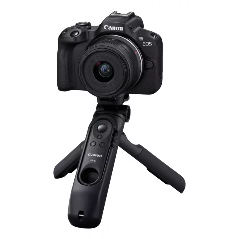 Canon EOS R50, must + RF-S 18-45mm F4.5-6.3 IS STM komplekt, 24,2 MP, 6000 x 4000 pikslit, CMOS, 4K Ultra HD, puuteekraan, must