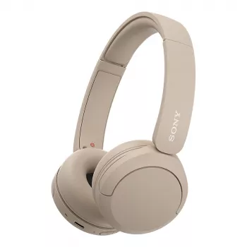 Sony WH-CH520 Juhtmeta kõrvaklapid, peavõruga, kõned/muusika, USB Type-C, Bluetooth, laadimisalus, kreem