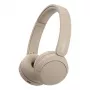 Sony WH-CH520 Juhtmeta kõrvaklapid, peavõruga, kõned/muusika, USB Type-C, Bluetooth, laadimisalus, kreem