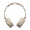 Sony WH-CH520 Juhtmeta kõrvaklapid, peavõruga, kõned/muusika, USB Type-C, Bluetooth, laadimisalus, kreem