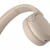 Sony WH-CH520 Juhtmeta kõrvaklapid, peavõruga, kõned/muusika, USB Type-C, Bluetooth, laadimisalus, kreem