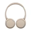 Sony WH-CH520 Juhtmeta kõrvaklapid, peavõruga, kõned/muusika, USB Type-C, Bluetooth, laadimisalus, kreem
