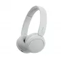 Sony WH-CH520 juhtmevaba kõrvapealne peakomplekt, Bluetooth 5.2, 50 h taasesitusaega, USB-C laadimine, valge