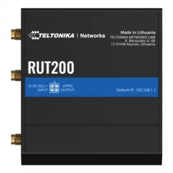 TELTONIKA Rut200 4G LTE Wi-Fi tööstuslik ruuter
