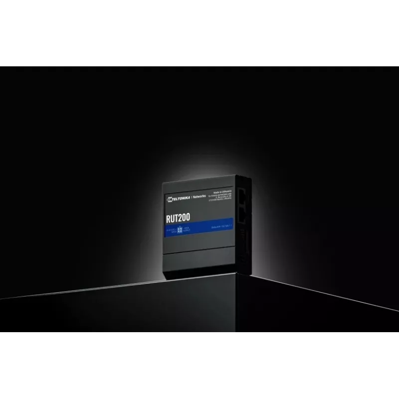 TELTONIKA Rut200 4G LTE Wi-Fi tööstuslik ruuter