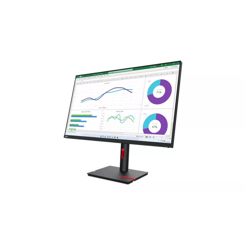 Lenovo ThinkVision T32h-30 arvutimonitor 80 cm (31,5 tolli) 2560 x 1440 pikslit Quad HD LED must