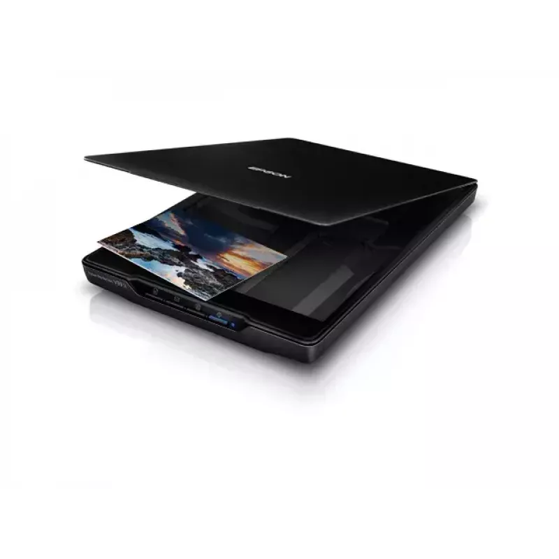 Lambskanner Epson Perfection V39II — A4, 4800 x 4800 DPI, CIS, USB-toitega, must