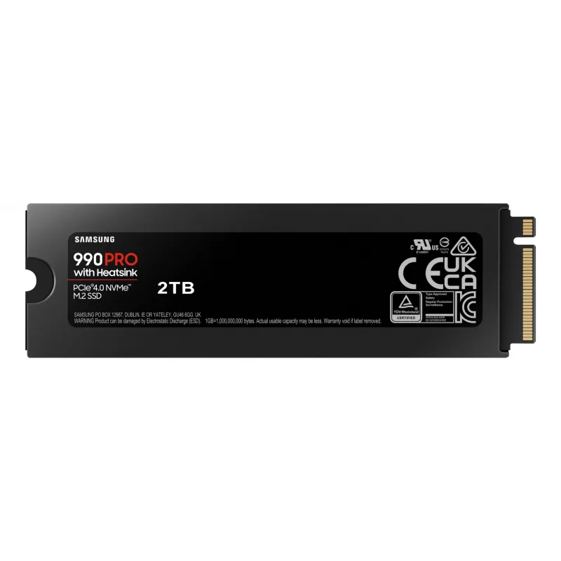 SSD ketas Samsung 990 PRO koos Heatsinkiga 2000 GB M.2 2280 M.2 NVMe MZ-V9P2T0CW