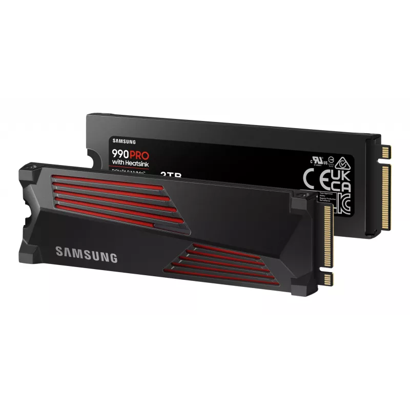 SSD ketas Samsung 990 PRO koos Heatsinkiga 2000 GB M.2 2280 M.2 NVMe MZ-V9P2T0CW