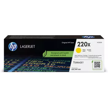 HP 220X kollane originaal LaserJet toonerikassett