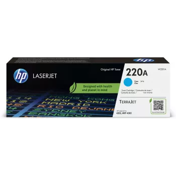 Toner HP 220A CY originaalne LJTonerCartr W2201A 2300 lehekülge tsüaan