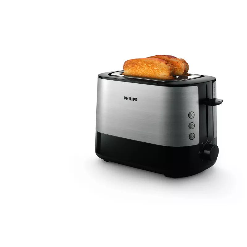 Philips Viva Collection HD2635/90 röster 7 2 viilu Must, Titaan