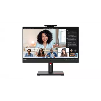 Lenovo ThinkVision T24mv-30 monitor, 60.5 cm (23.8 tolli), 1920 x 1080 pikslit, Full HD, LED, 6 ms, must