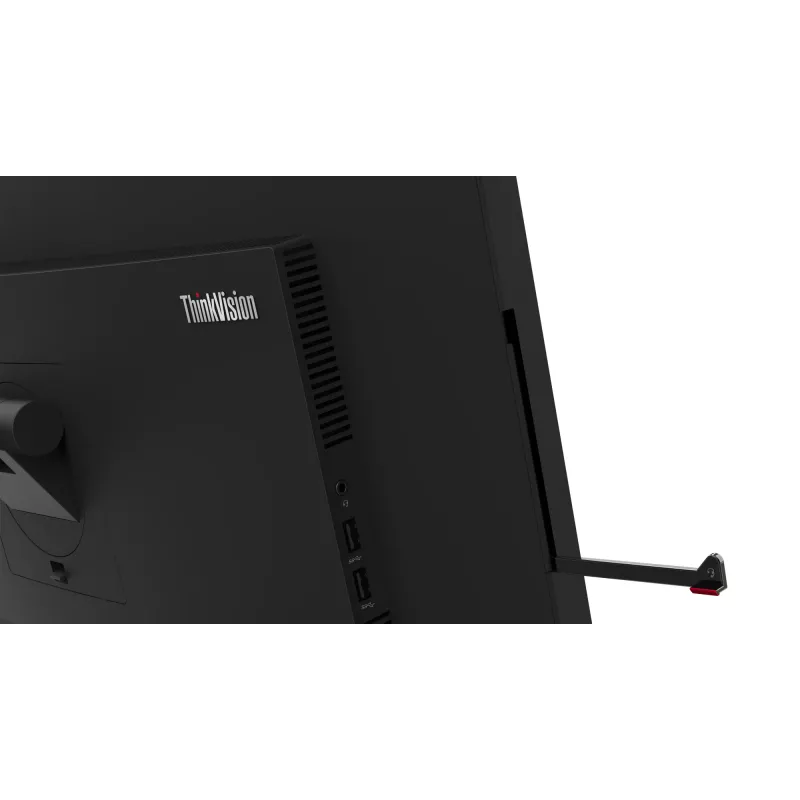 Lenovo ThinkVision T24mv-30 monitor, 60.5 cm (23.8 tolli), 1920 x 1080 pikslit, Full HD, LED, 6 ms, must