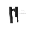 Lenovo ThinkVision T24mv-30 monitor, 60.5 cm (23.8 tolli), 1920 x 1080 pikslit, Full HD, LED, 6 ms, must