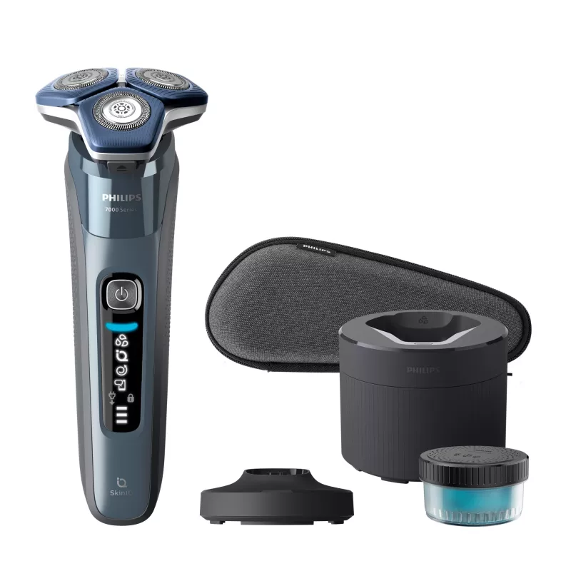 Philips SHAVER Series 7000 S7882/55 märg ja kuiv elektriline pardel, puhastuskapsel ja kott