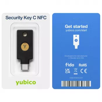 USB-mälupulk Yubico Must