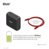 CLUB3D USB Gen1 USB-C kolmikkuva DP1.4 Alt-režiimi nutikas PD3.0 laadimisdokk 100 W toiteplokiga
