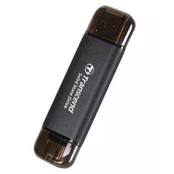 SSD Transcend 256GB väline USB Type-A kuni USB-C USB 3.2 Gen 2x2 ESD310C