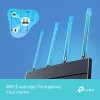 TP-Link Archer AX1500 Wi-Fi 6 ruuter, Wi-Fi 6 (802.11ax), kahesageduslik (2,4 GHz / 5 GHz), Ethernet LAN, must, lauaruuter