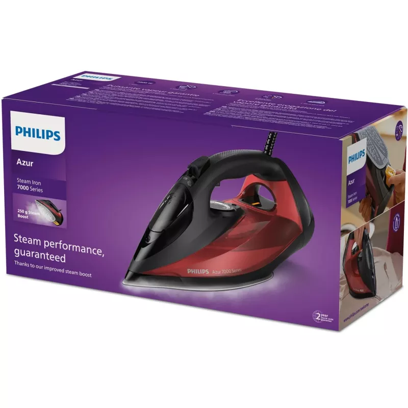 Philips 7000. seeria DST7022/40 triikraud Aurutriikraud SteamGlide Plus tallaosa 2800 W Must