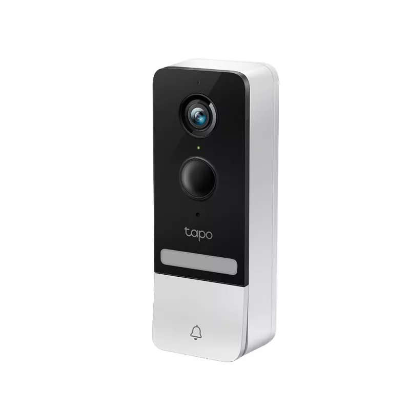 TP-Link Tapo nutikas videouksetelefoni komplekt, must, valge, IR, CE, RoHS, RCM, R-NZ, FCC, EAC, Triman, UKCA, G.711, 5 MP, 2560 x 1920 pikslit