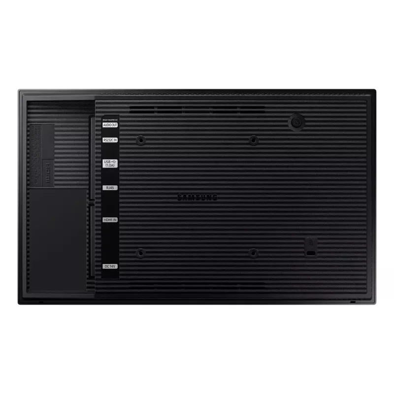 Samsung QB13R-M Digitaalne infokuva lameekraan 33 cm (13 tolli) LCD Wi-Fi 500 cd/m² Full HD Must Sisseehitatud protsessor Tizen 4.0 16/7