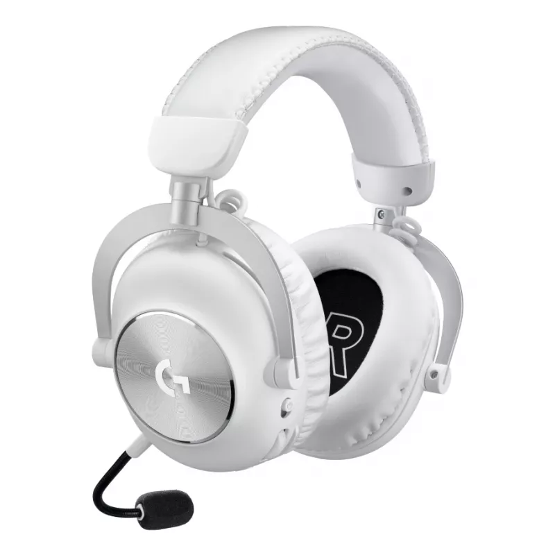 LOGITECH Pro X 2 Lightspeed juhtmevabad mänguripeakomplekt - valge