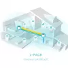 TP-Link DECO X55 (2-pakk) Kaheribaline (2,4 GHz / 5 GHz) Wi-Fi 6 (802.11ax) Valge 3 sisemist antenni