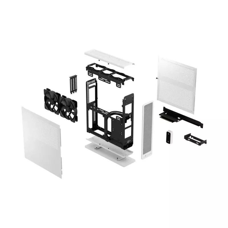 PC korpus Fractal Design Ridge Small Form Factor Valge