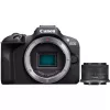 Canon EOS R100 + RF-S 18-45mm F4.5-6.3 IS STM Kit MILC 24.1 MP CMOS 6000 x 4000 pikslit must