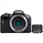 Canon EOS R100 + RF-S 18-45mm F4.5-6.3 IS STM Kit MILC 24.1 MP CMOS 6000 x 4000 pikslit must