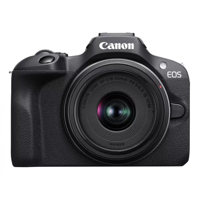 Canon EOS R100 + RF-S 18-45mm F4.5-6.3 IS STM Kit MILC 24.1 MP CMOS 6000 x 4000 pikslit must