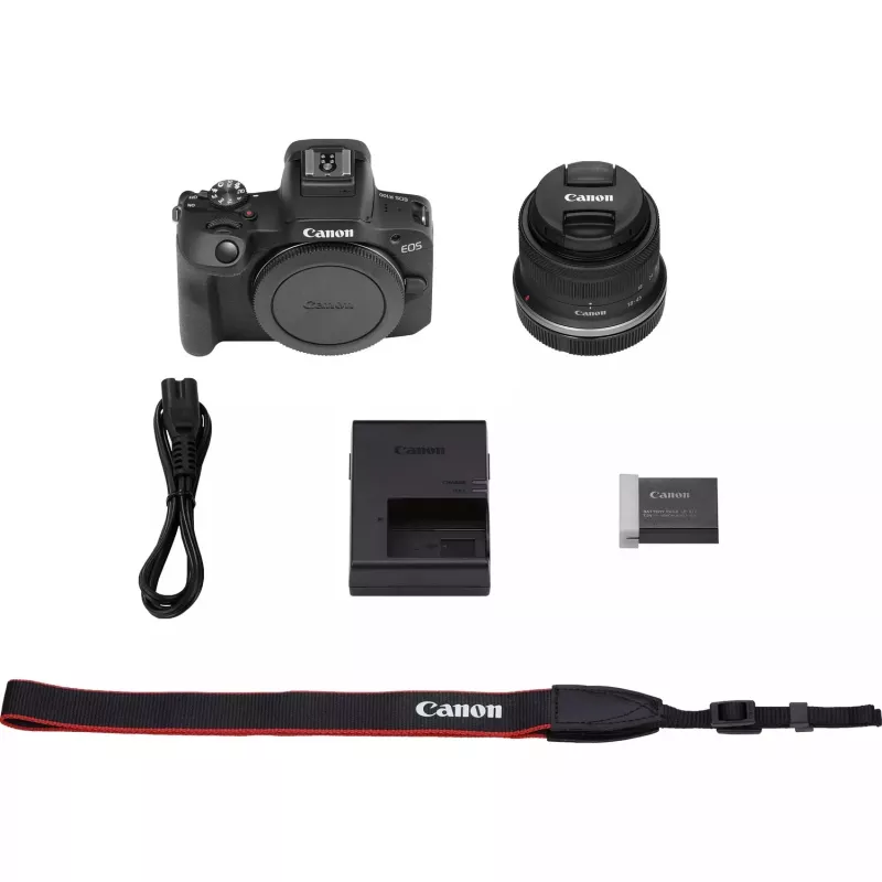 Canon EOS R100 + RF-S 18-45mm F4.5-6.3 IS STM Kit MILC 24.1 MP CMOS 6000 x 4000 pikslit must