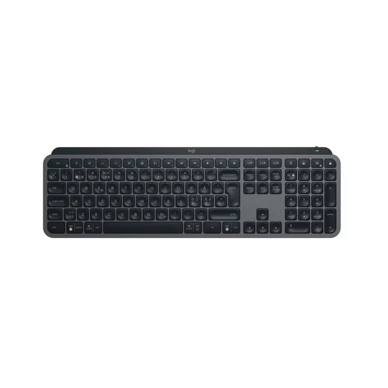 Logitech MX Keys S klaviatuur universaalne RF juhtmevaba Bluetooth QWERTY Taani Soome Norra Rootsi grafiit