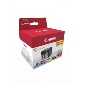 Canon 9254B010 tindikassett 4 tk Originaal Suur (XL) tootlikkusega Must, Tsüaan, magenta, Kollane
