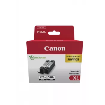 Canon 0318C010 tindikassett 2 tk Originaal Suure (XL) mahutavusega Must