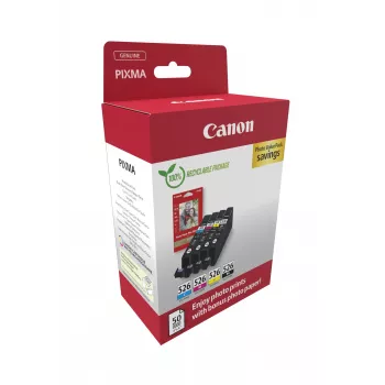 Canon 4540B019 tindikassett 4 tk Originaal Must, Tsüaan, magenta, Kollane