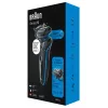 Braun 51-B1000s Fooliumhabemenuga Must, Sinine