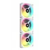 CORSAIR Qx RGB Series Icue Link Qx120 RGB Valge 120mm Magnetkupliga RGB Ventilaatori Laienduskomplekt