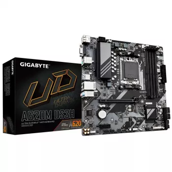 Emaplaat GIGABYTE A620M DS3H, A620, AM5, ATX